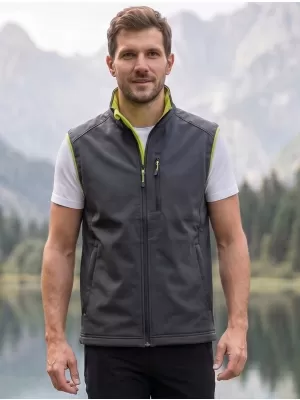Férfi softshell mellény MALFINI VISION 517 ACÉLSZÜRKE