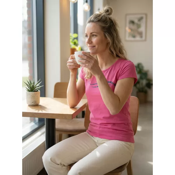  Dámské triko ALTISPORT CARRYOVER ALW001120 PURPUROVÁ 