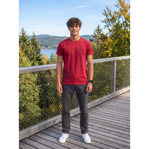  Férfi póló ALTISPORT ALM013129 MARLBORO VÖRÖS 