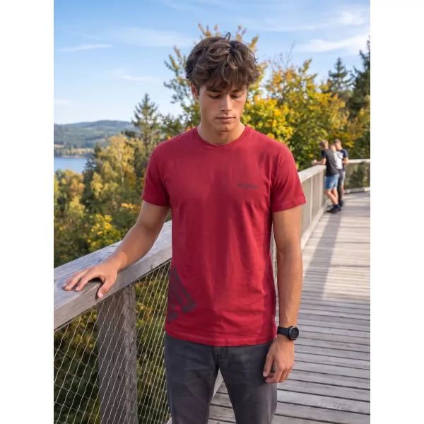  Férfi póló ALTISPORT ALM013129 MARLBORO VÖRÖS 