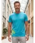 Férfi póló ALTISPORT ALM013129 TÜRKIZ