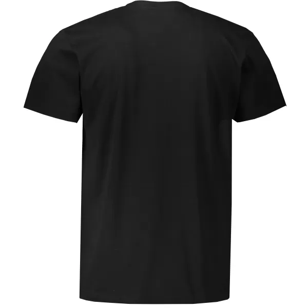  Férfi póló ALTISPORT ALM013129 FEKETE ÉS FEHÉR 