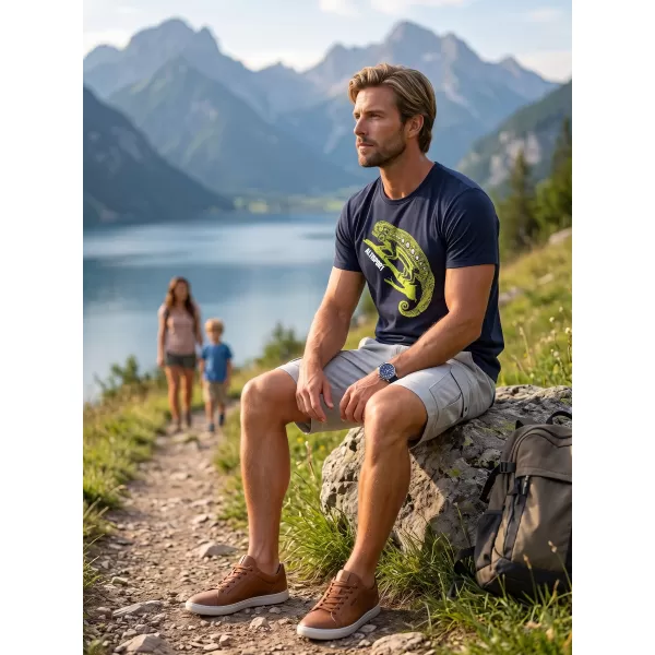  Pánské triko ALTISPORT CARRYOVER ALM017129 NÁMOŘNÍ MODRÁ 