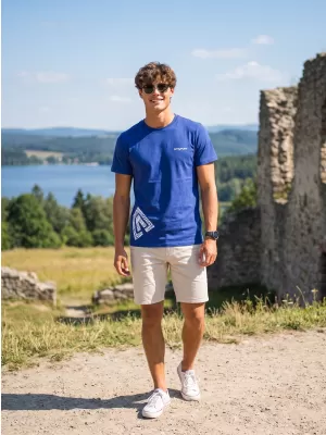 Férfi póló ALTISPORT ALM013129 KIRÁLYKÉK