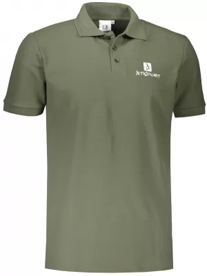 Férfi póló gallérral ALTISPORT ALM008203 KHAKI