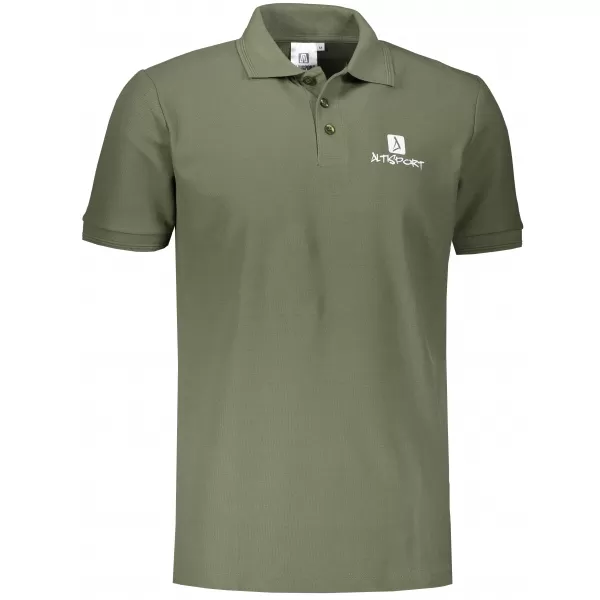  Férfi póló gallérral ALTISPORT ALM008203 KHAKI 