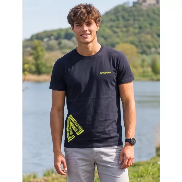  Férfi póló ALTISPORT ALM013129 SÖTÉTKÉK 