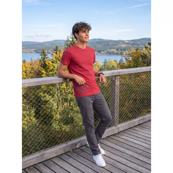  Férfi póló ALTISPORT ALM013129 MARLBORO VÖRÖS 