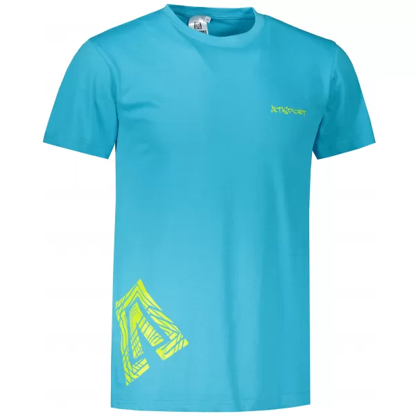  Férfi póló ALTISPORT ALM013129 TÜRKIZ 