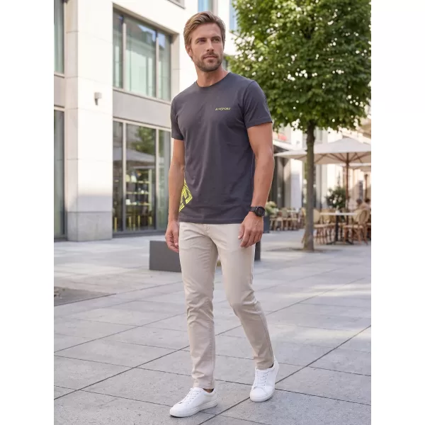  Férfi póló ALTISPORT ALM013129 ÉBENFA SZÜRKE 