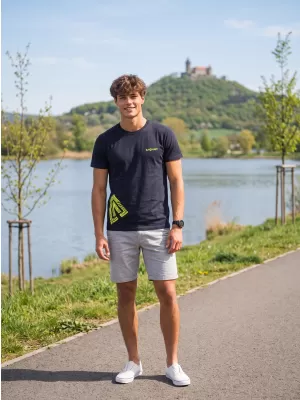 Férfi póló ALTISPORT ALM013129 SÖTÉTKÉK