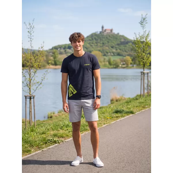  Férfi póló ALTISPORT ALM013129 SÖTÉTKÉK 