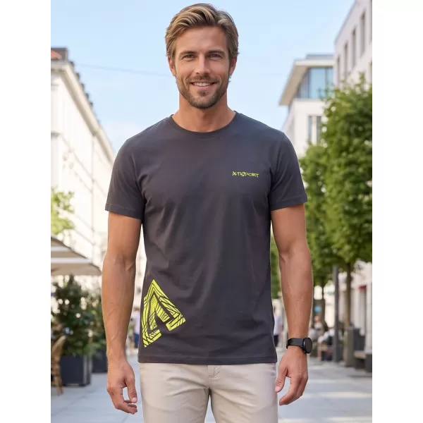  Férfi póló ALTISPORT ALM013129 ÉBENFA SZÜRKE 