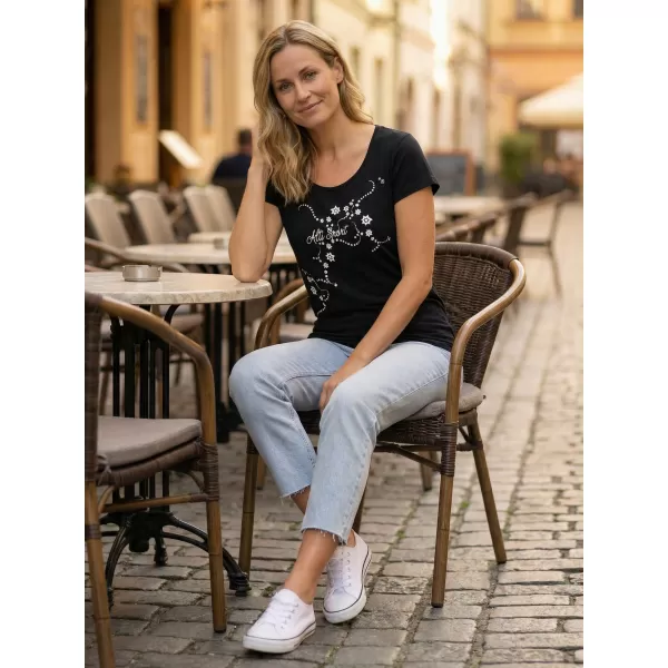  Dámské triko ALTISPORT CARRYOVER ALW009F61 NÁMOŘNÍ MODRÁ 