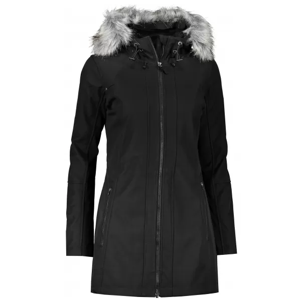  Hölgyek softshell kabátja ALPINE PRO MASIA LCTS137 FEKETE 