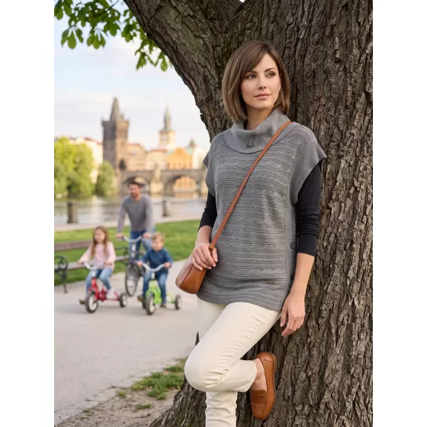  Női mellény KIXMI KIMBERLY SÖTÉTSZÜRKE 