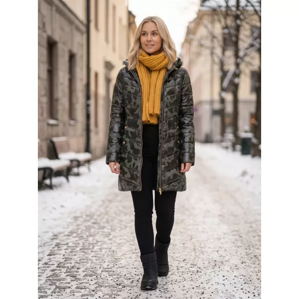  Női kabát SAM 73 ALISHA WB 806 SÖTÉTZÖLD 