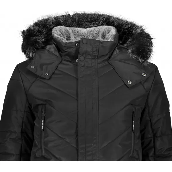  Férfi téli kabát ALPINE PRO ICYB 6 MJCS432 FEKETE 