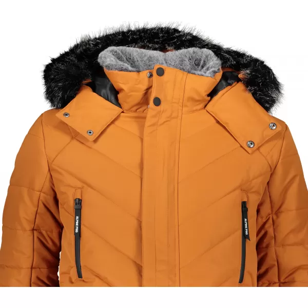  Férfi téli kabát ALPINE PRO ICYB 6 MJCS432 BOROSTYÁN 