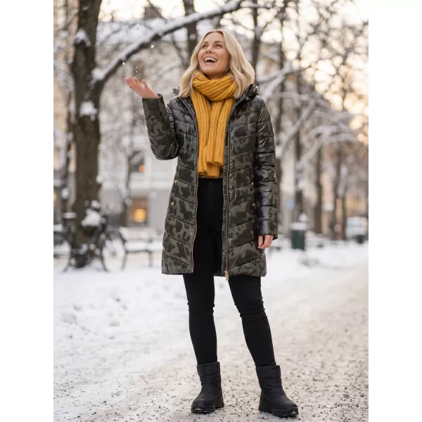  Női kabát SAM 73 ALISHA WB 806 SÖTÉTZÖLD 