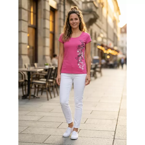  Dámské triko ALTISPORT CARRYOVER ALW029122 PURPUROVÁ 