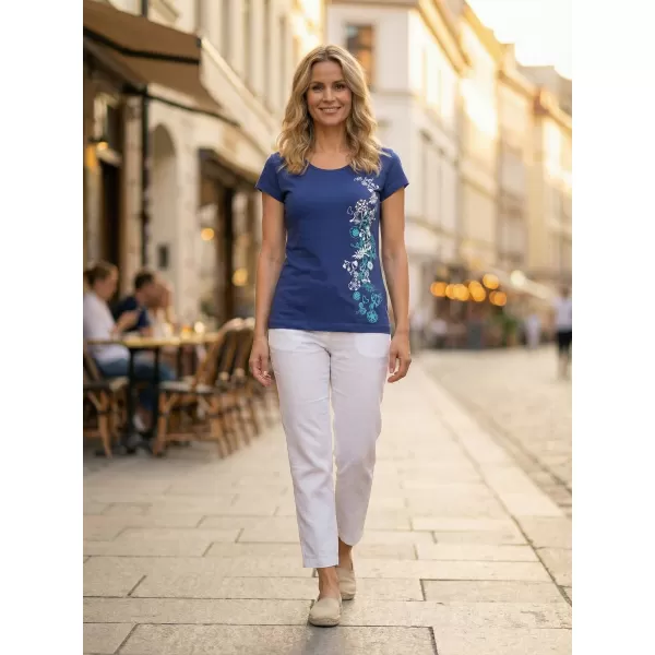 Dámské triko ALTISPORT CARRYOVER ALW029122 KRÁLOVSKÁ MODRÁ 