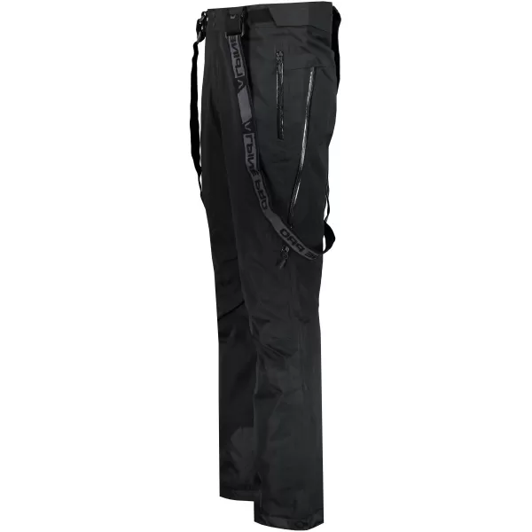  Férfi sí nadrág ALPINE PRO NUDD 6 MPAS475 FEKETE 