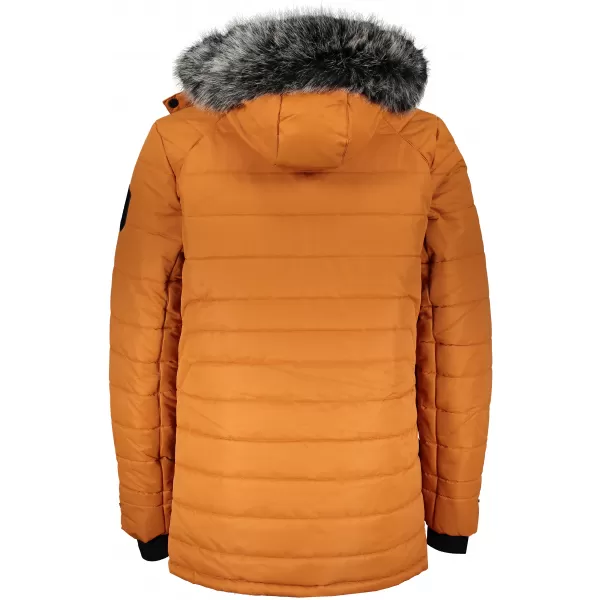  Férfi téli kabát ALPINE PRO ICYB 6 MJCS432 BOROSTYÁN 
