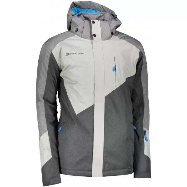  Férfi sí kabát ALPINE PRO SARDAR 4 MJCS450 SZÜRKE 