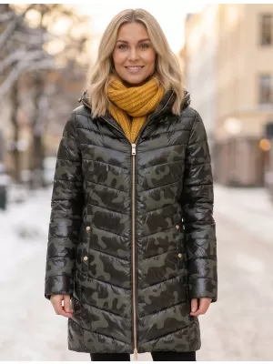 Női kabát SAM 73 ALISHA WB 806 SÖTÉTZÖLD