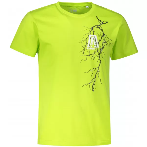  Pánské triko ALTISPORT CARRYOVER ALM027F29 LIMETKOVÁ 