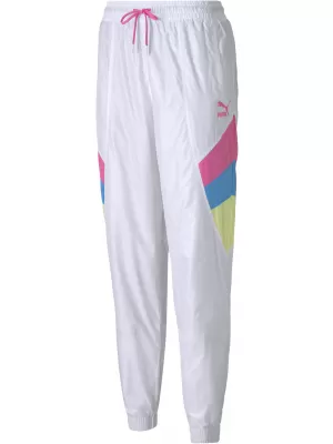 Női nadrág PUMA TFS TRACK PANT WOVEN FEHÉR