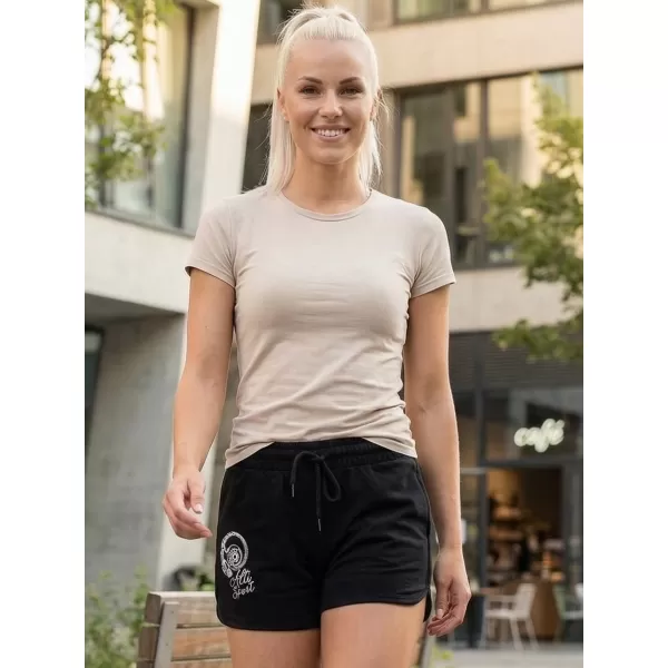  Női rövidnadrág ALTISPORT KAKOSA FEKETE 