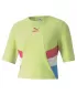 Női felső PUMA TFS RETRO CROP TOP ÉLES ZÖLD