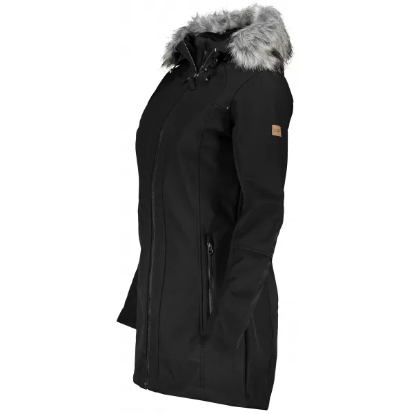  Hölgyek softshell kabátja ALPINE PRO MASIA LCTS137 FEKETE 
