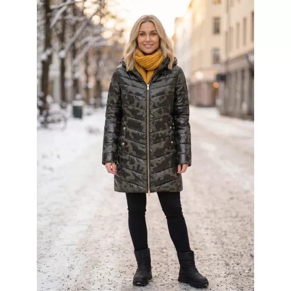  Női kabát SAM 73 ALISHA WB 806 SÖTÉTZÖLD 