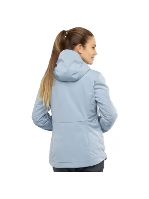 Női téli kabát SALOMON SNOW REBEL JKT W LC1383200 KENTUCKY KÉK/HANGA