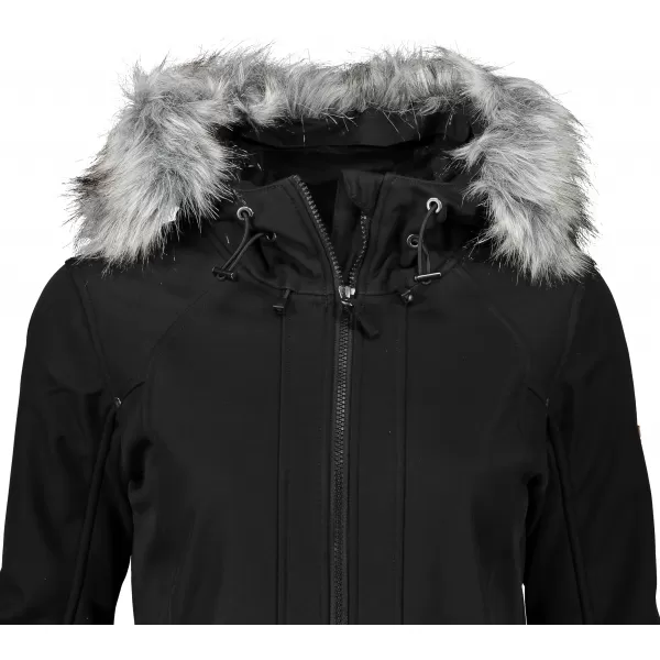  Hölgyek softshell kabátja ALPINE PRO MASIA LCTS137 FEKETE 
