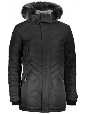 Férfi téli kabát ALPINE PRO ICYB 6 MJCS432 FEKETE