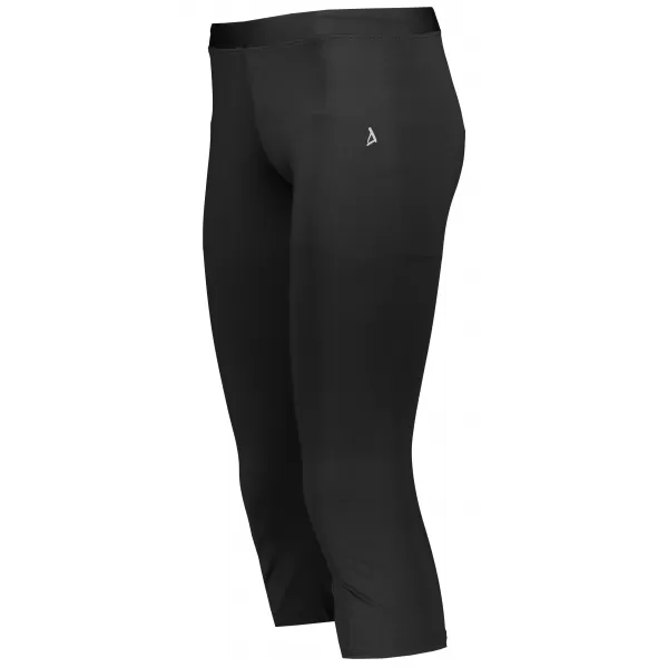  3/4-es női leggings ALTISPORT PAUNCA FEKETE 