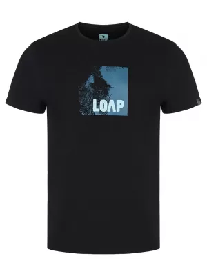 Férfi póló LOAP ALIEN CLM2072 FEKETE