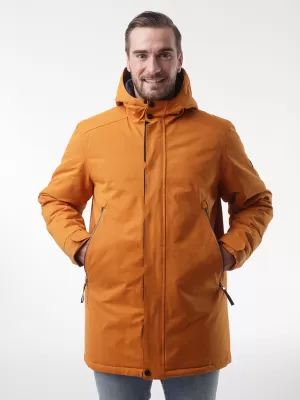 Férfi télikabát LOAP NAKIO CLM2049 BOROSTYÁN