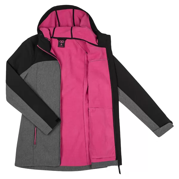  Női softshell kabát LOAP LYANA SFW2018 FEKETE 