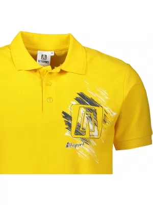 Férfi póló ALTISPORT ALM032203 SÁRGA