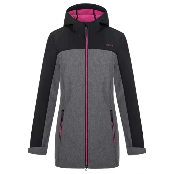  Női softshell kabát LOAP LYANA SFW2018 FEKETE 