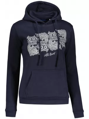 Női pulóver ALTISPORT ALW005JN795 SÖTÉTKÉK