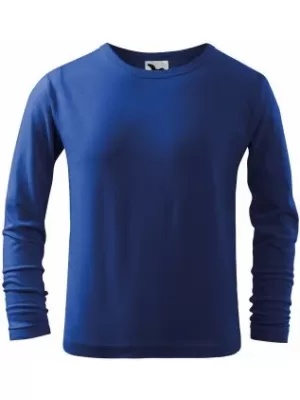 Gyermek póló MALFINI FIT-T LS 121 KIRÁLYKÉK