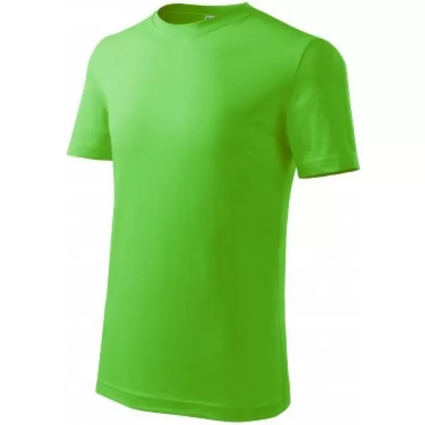  Gyermek póló MALFINI CLASSIC NEW 135 ALMA ZÖLD 