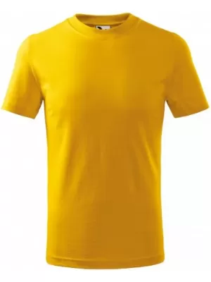Gyermek póló MALFINI BASIC 138 BOROSTYÁN