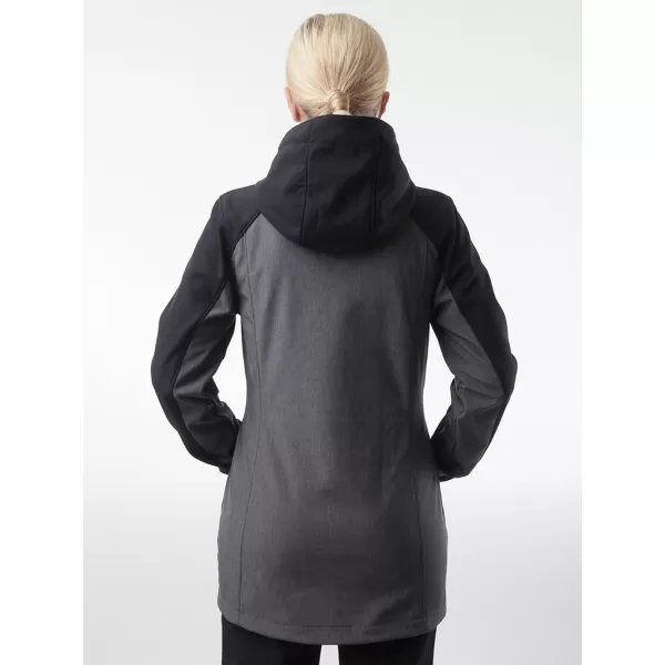  Női softshell kabát LOAP LYANA SFW2018 FEKETE 